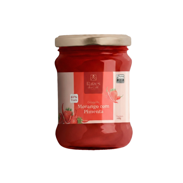 Geleia de Morango com Pimenta